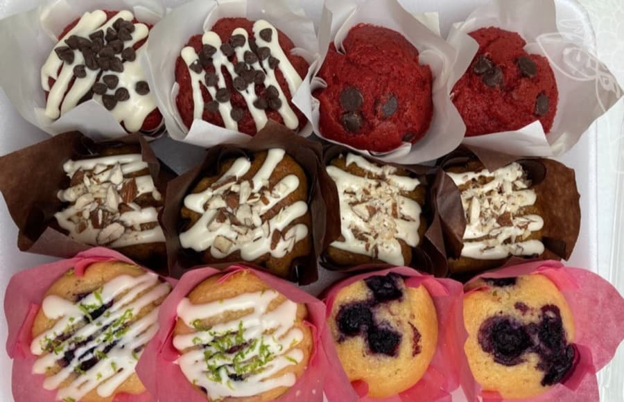 Caja de muffins x6